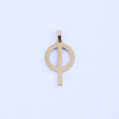 Phy-Tech pendentif Doré
